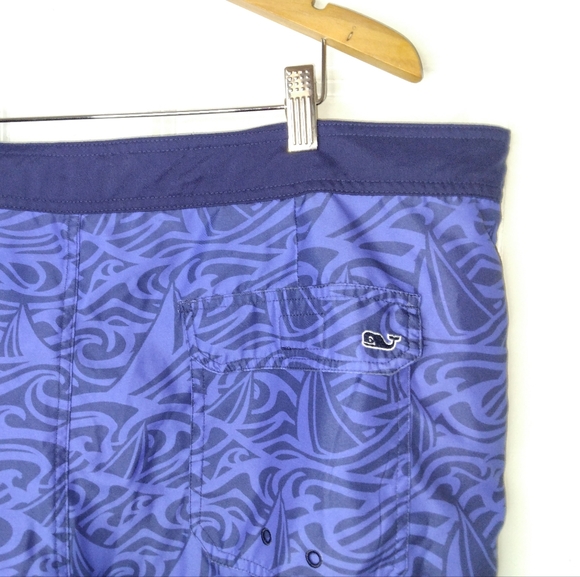 New Vineyard Vines For Target Rough Seas Board Swim Trunks Size XXL - Picture 5 of 10
